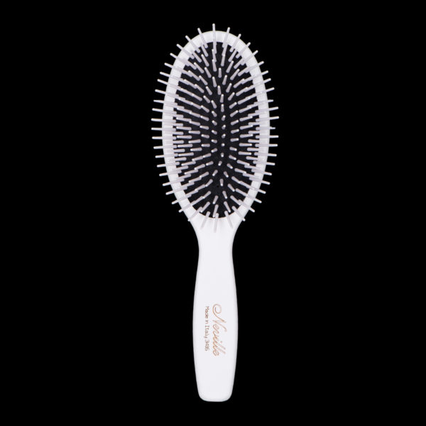 Neville Hair Brush in White