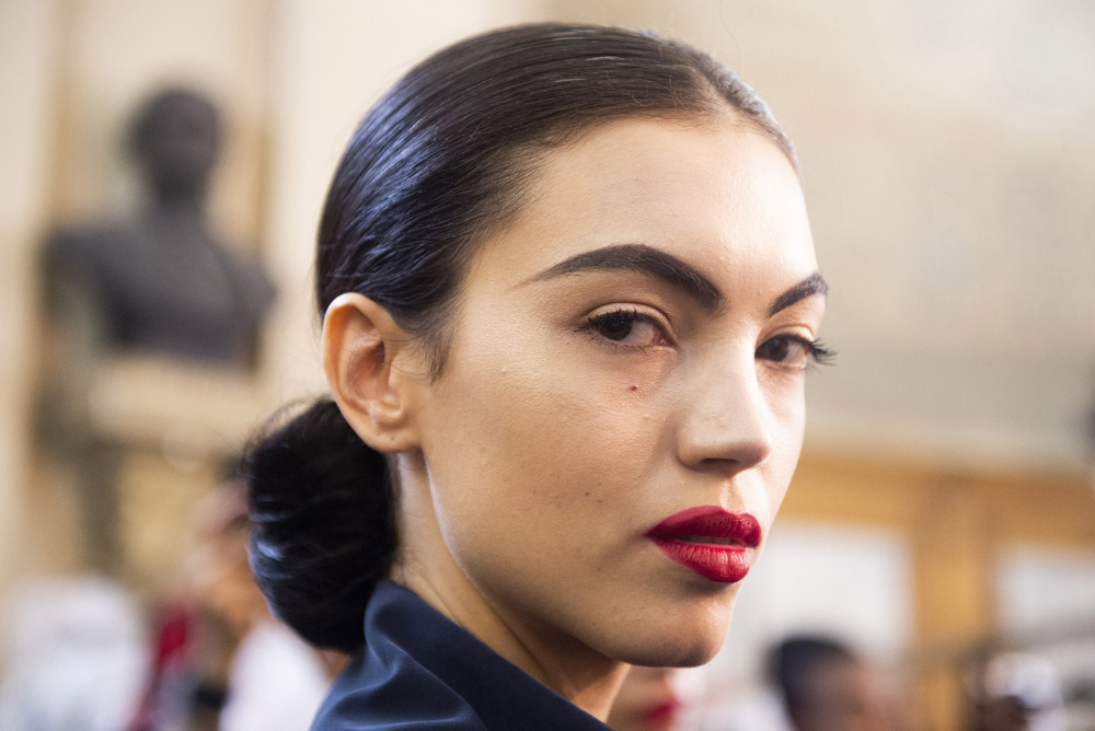 Neville Salon create the hair Look for Julien Fournié AW18
