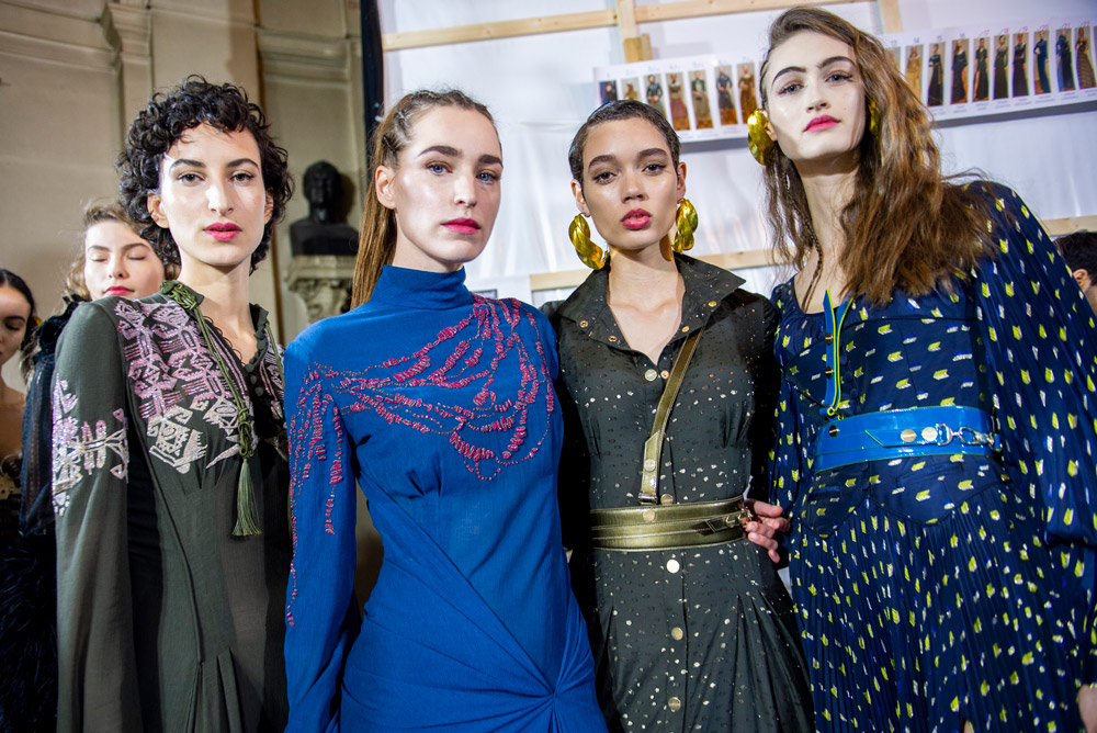 Neville Salon create the hair Look for Julien Fournié using L’Oreal Professionnel