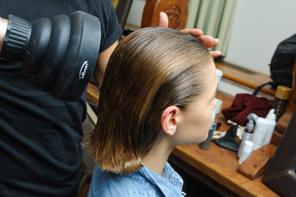 Neville Salon create the hair Look for Palmer Harding SS19