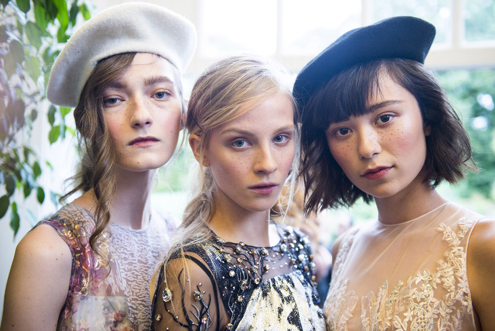 Neville Salon create the hair Look for Couturissimo SS18