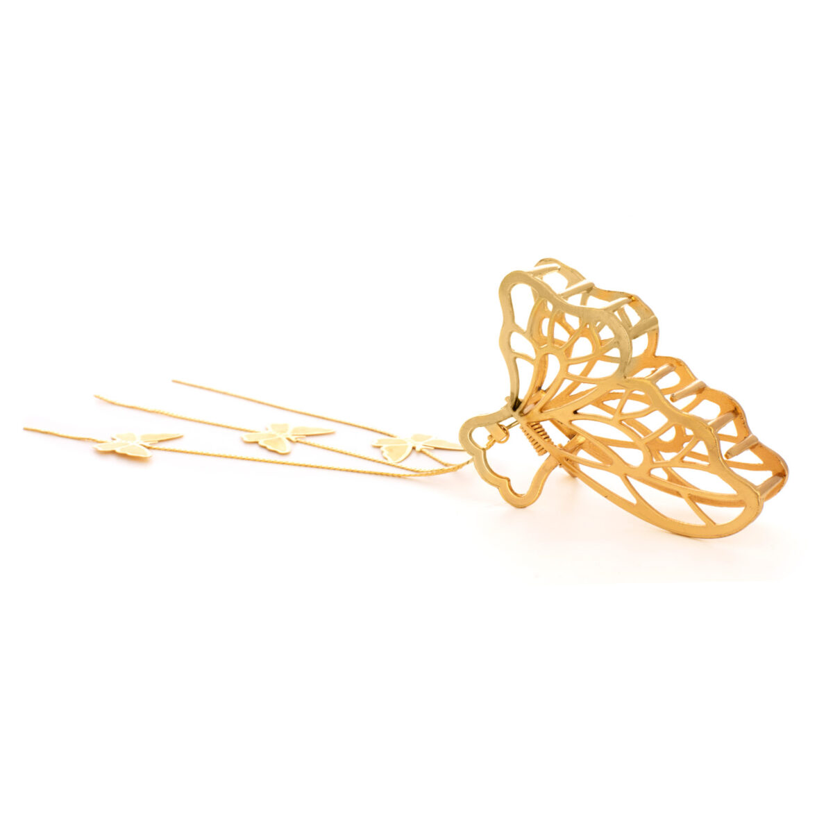 Neville Butterfly Hair Clip with Tassle - Image 2