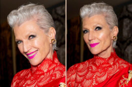 Maye Musk at the British Fashion Awards