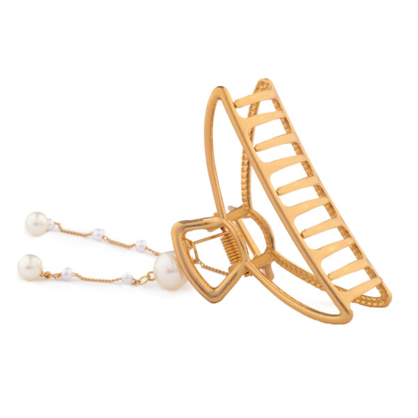 Neville Pearl charm hairclip