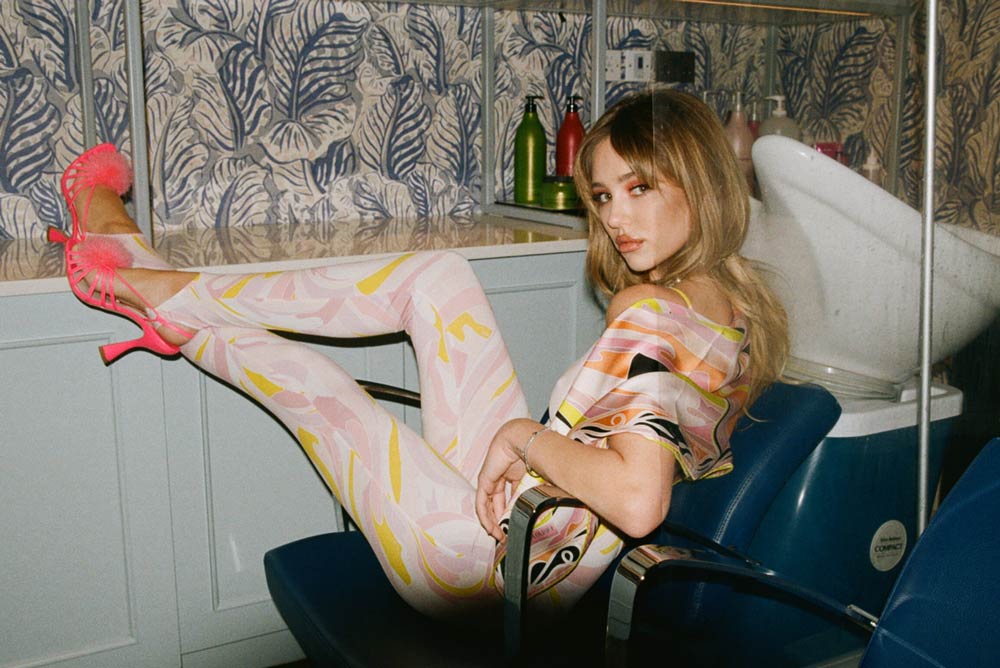Delilah Belle for Pheonix Magazine. Hair by Jack Merrick Thirlway