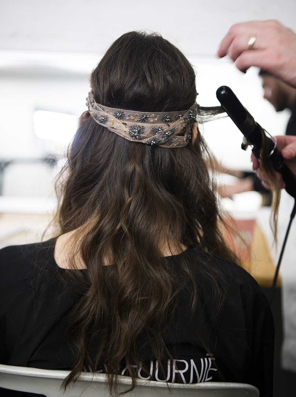 Jack Merrick-Thirlway heads the Julien Fournié SS23 show Jack Merrick-Thirlway heads the Julien Fournié SS23 show