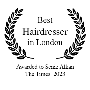 Best Hairdresser in London - Awarded by the Times 2023 Best Hairdresser in London - Awarded by the Times 2023
