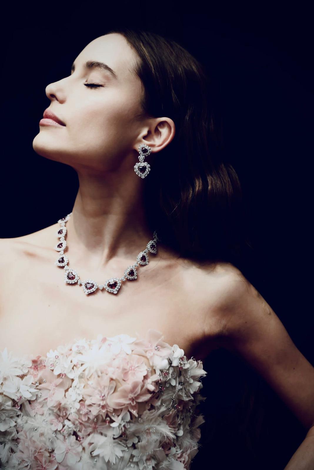 Neville creates hair look for the Chopard Art Show01