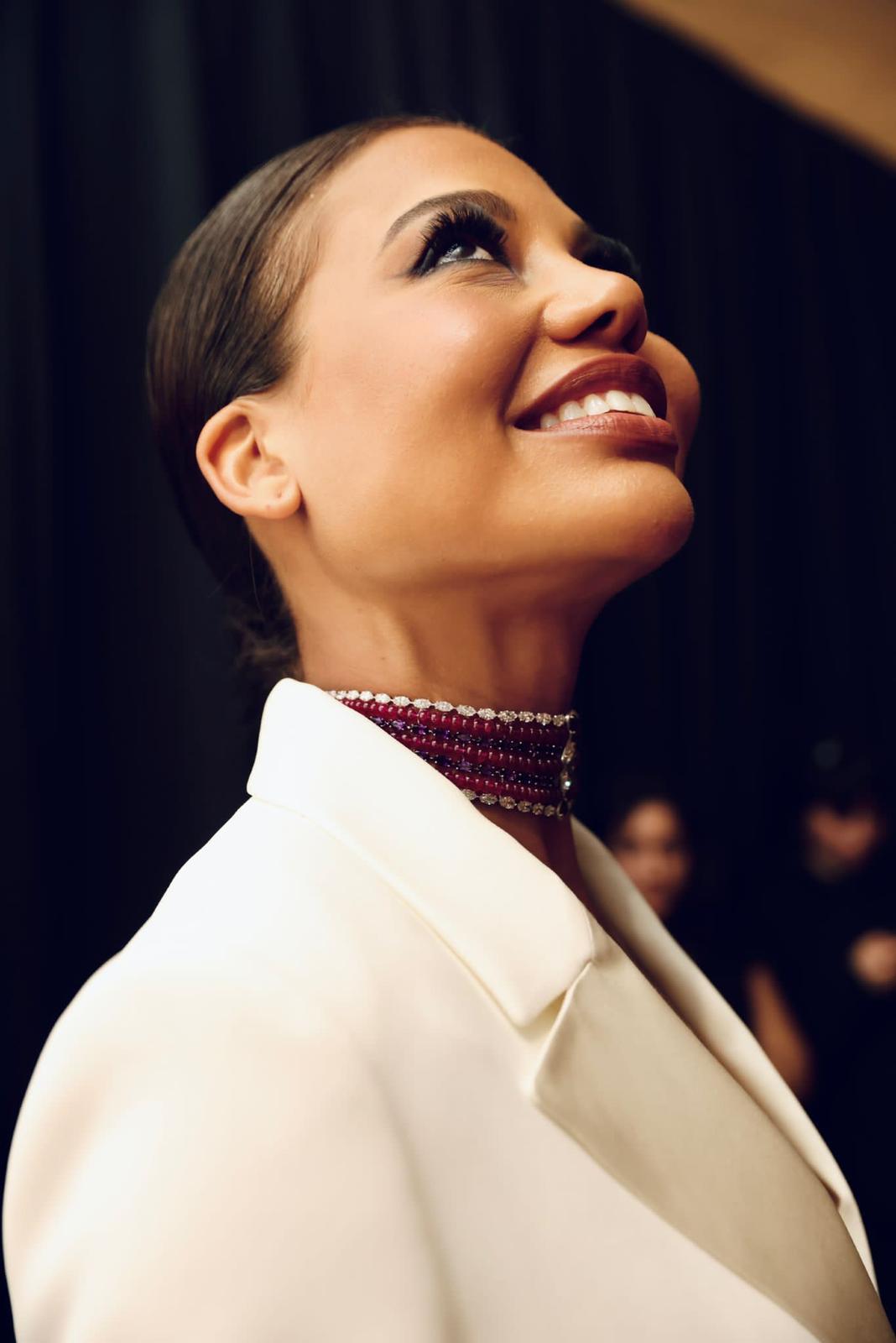 Neville creates hair look for the Chopard Art Show05